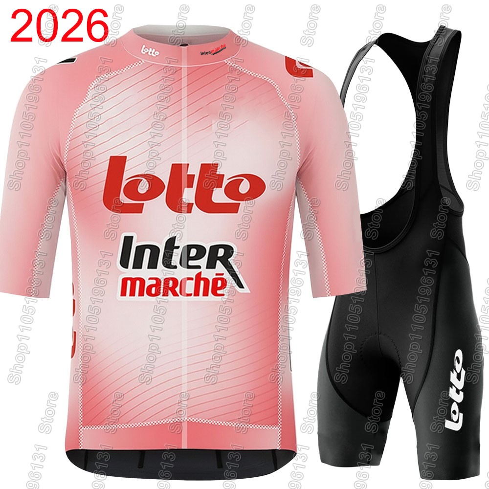 Cycling Commuter Shorts - Completo Ciclismo Lotto Intermarché 2026 Uomo