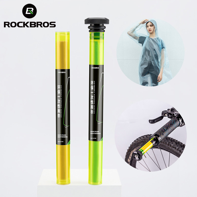 Cycling Rain Jacket Commute - ROCKBROS impermeabile da bicicletta addensato per