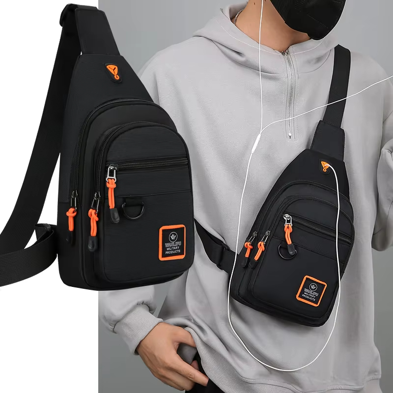 Cycling Journey - Borsa a Tracolla da Uomo per
