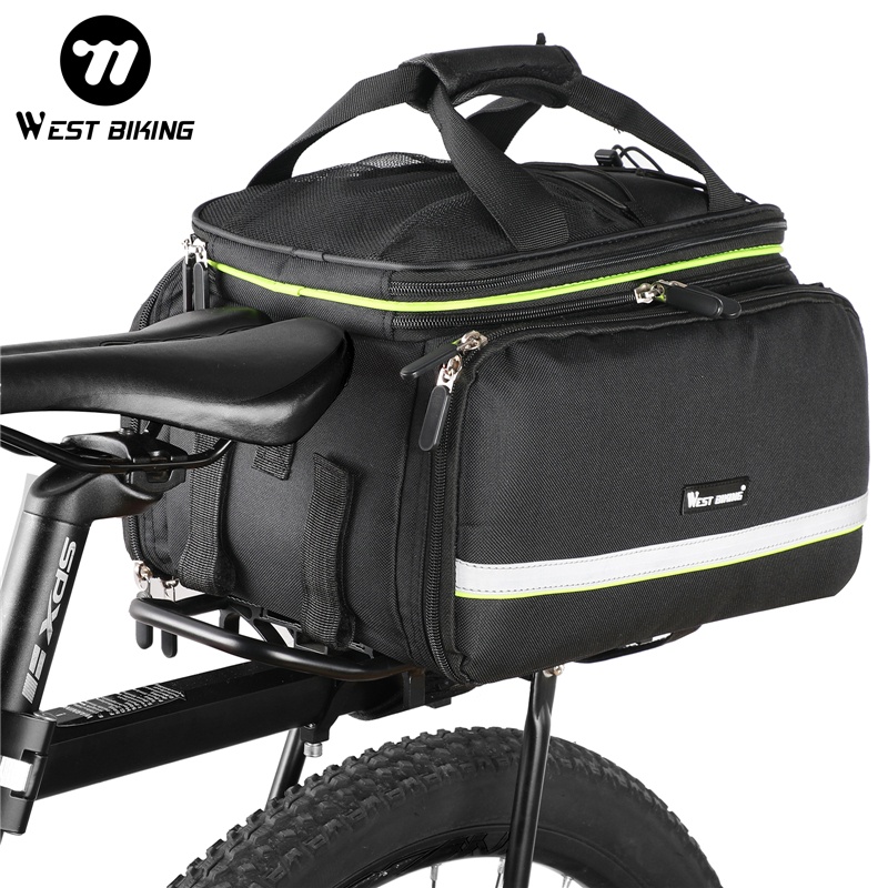 Cycling Journey - WEST BIKING Borsa per bagagliaio per