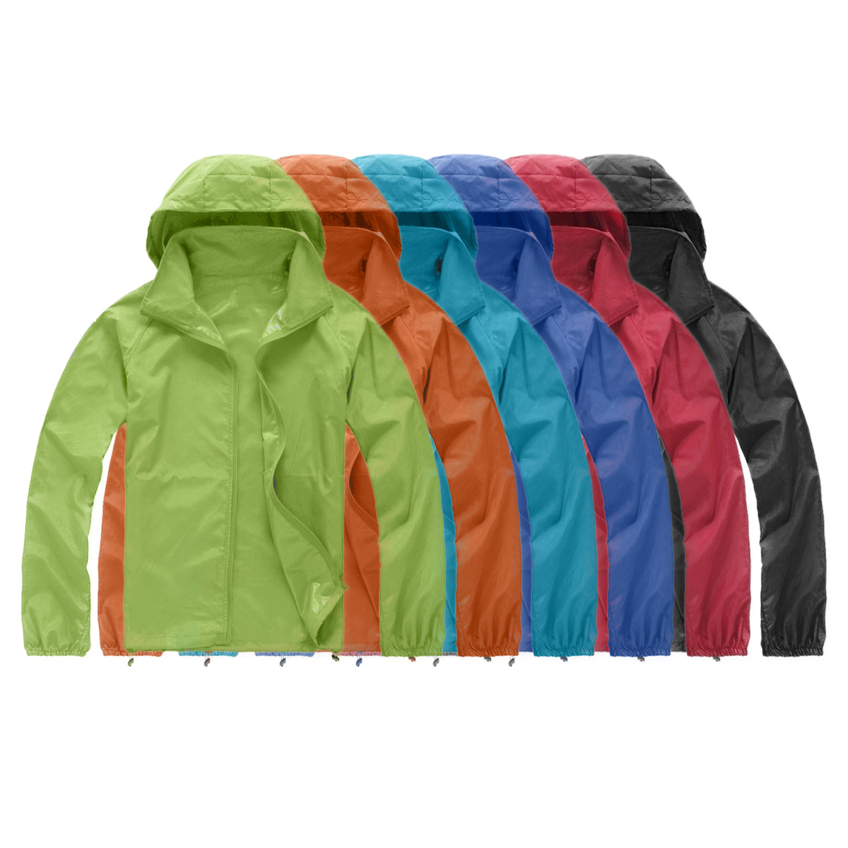 Cycling Rain Jacket Commute - Giacca impermeabile unisex in tessuto impermeabile
