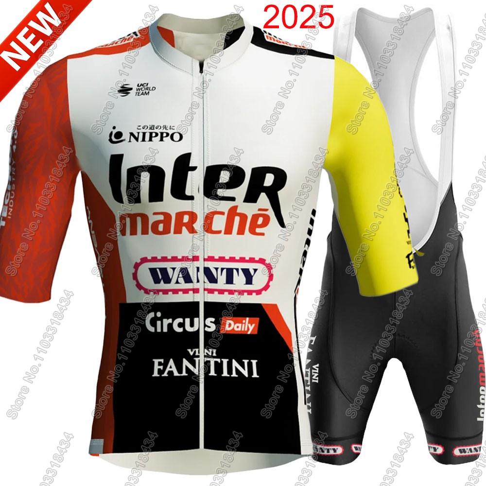 Cycling Commuter Shorts - Maglia da ciclismo Wanty 2025 Set