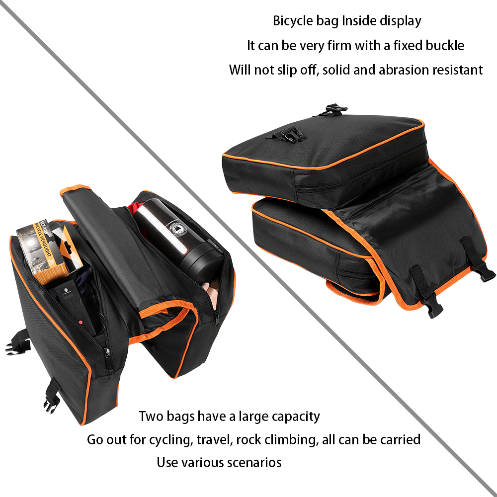 Borsa per bagagliaio per bici  - Cycling Journey recensione e prezzo