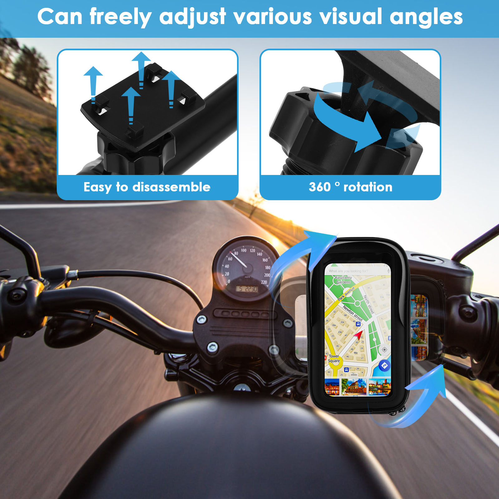 Borsa Porta Telefono per Moto  - Cycling Commuter Backpack Waterproof recensione e prezzo