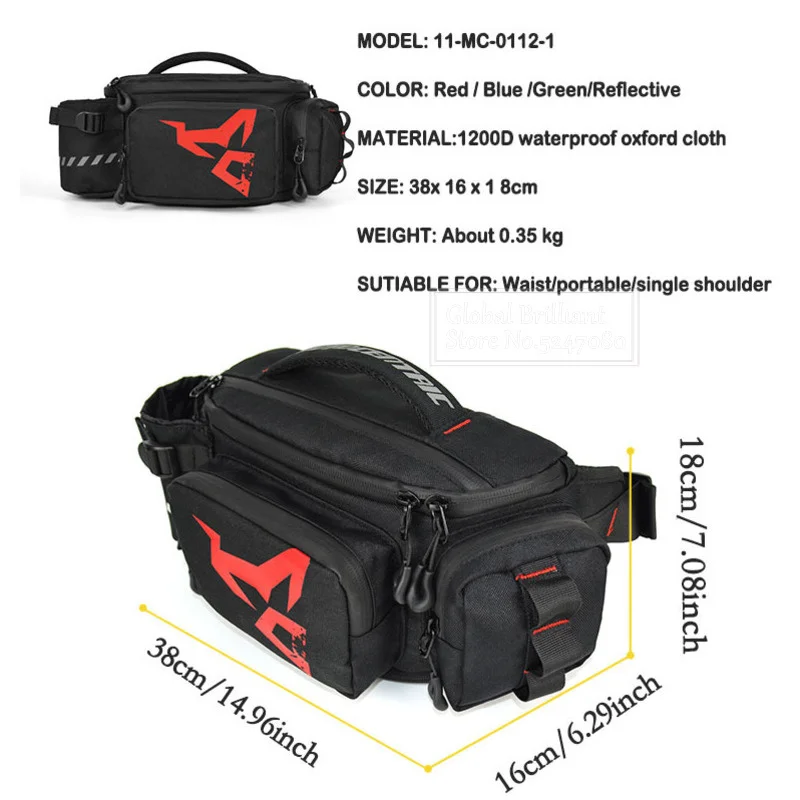 Borsa da moto impermeabile Mar - Cycling Commuter Backpack Waterproof recensione e prezzo
