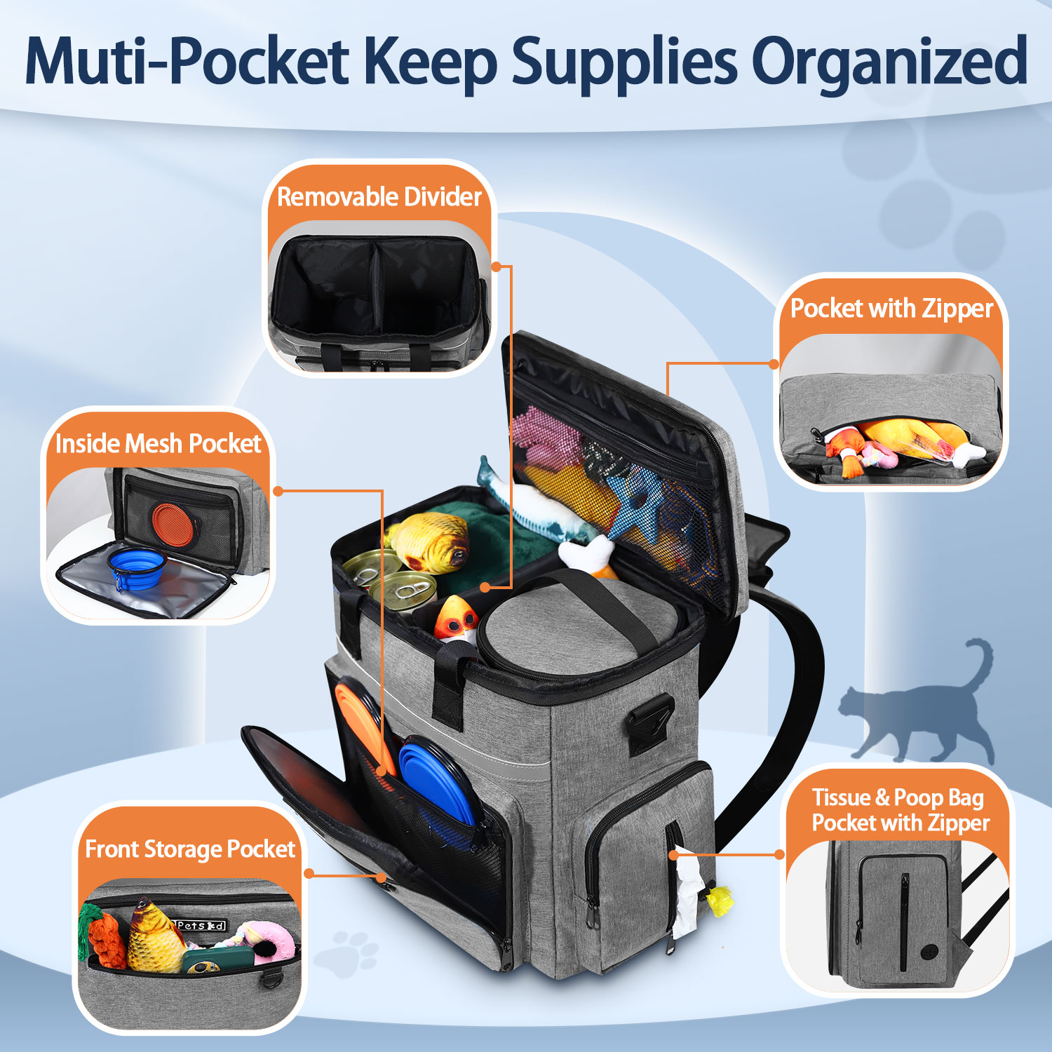 Petskd Borsa organizer per can - Cycling Journey recensione e prezzo